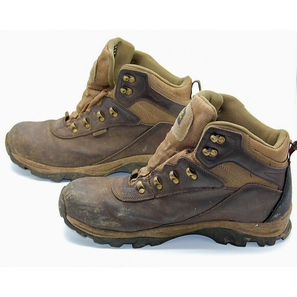 RedHead Boots Mens Sz 11.5W Wildcat Brown Leather Waterproof Hiking Work Ankle main image 4
